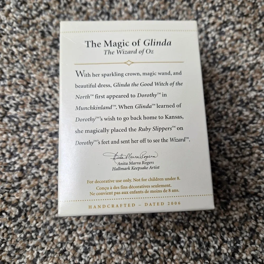 Hallmark Keepsake The Wizard of Oz The Magic of Glinda Miniature Ornaments 2006